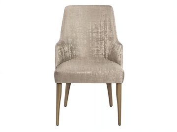 AUDREY - Velvet chair with armrests by Paolo Castelli - view 2